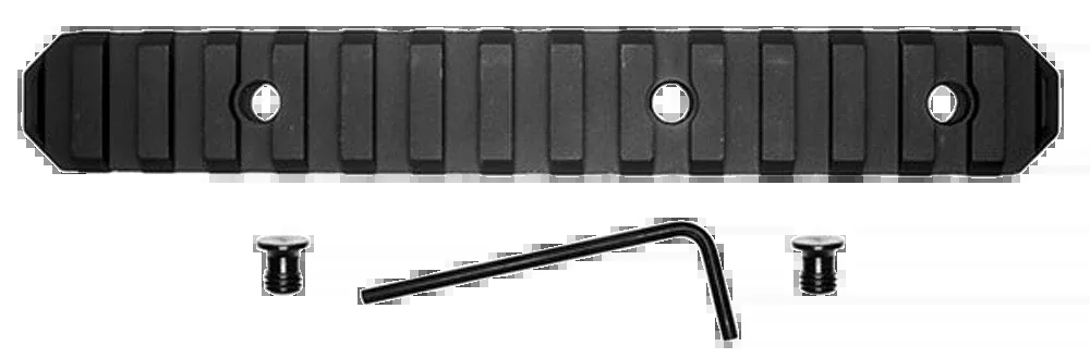 Grovtec Rail Section Keymod – 6″ 15 Slot Aluminum Black