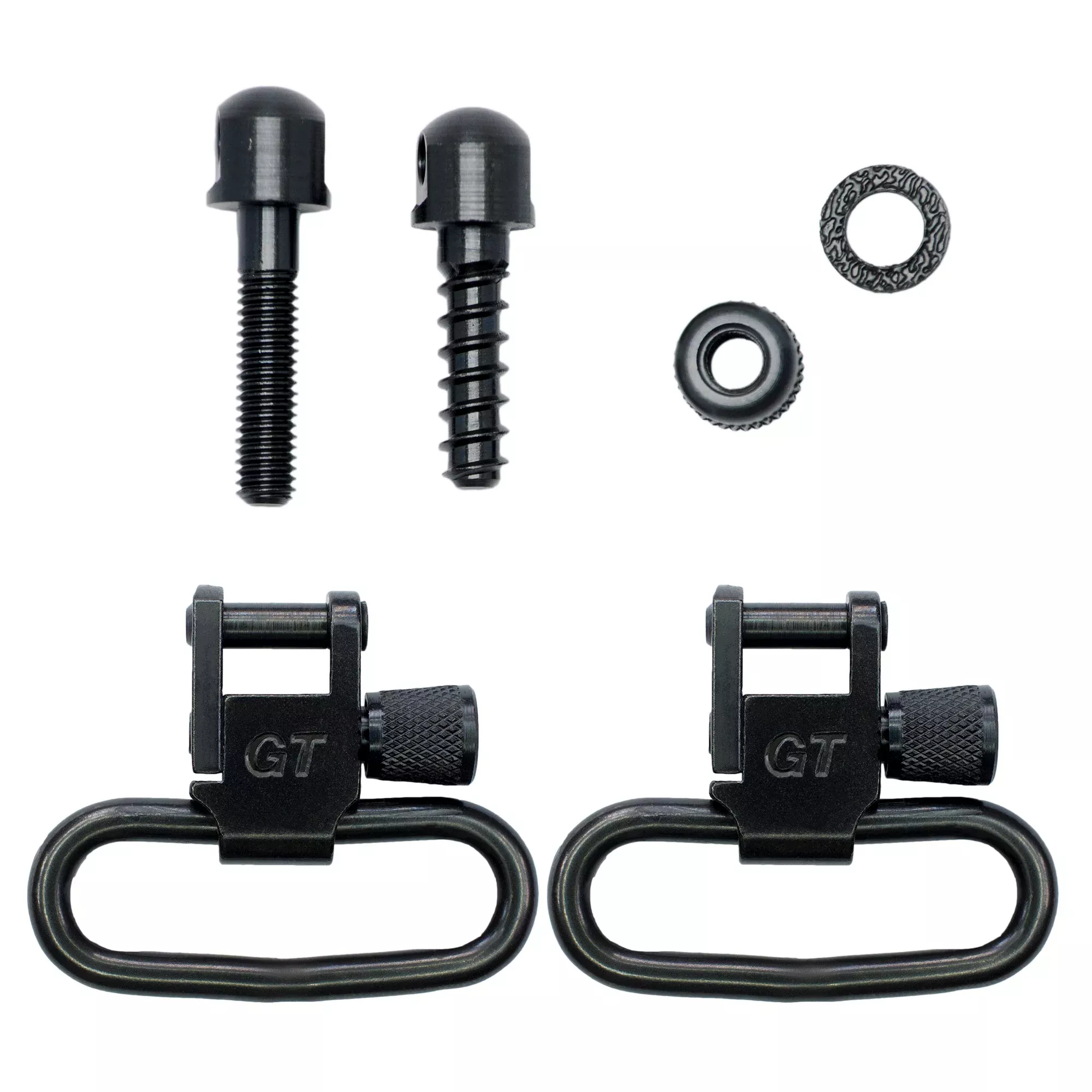 Grovtec Screws 1.25″ Lock Swvl Blk