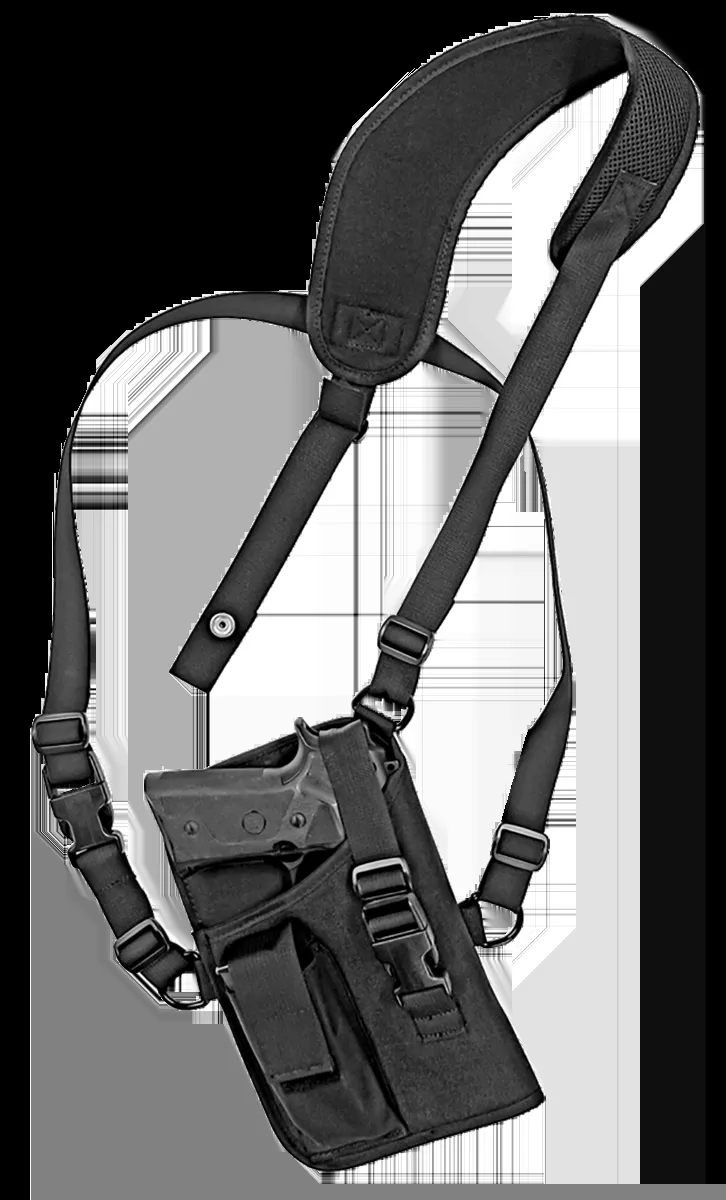 Grovtec US Inc Trail Pack Holster Black Shoulder 4.5-5" Lg Auto RH