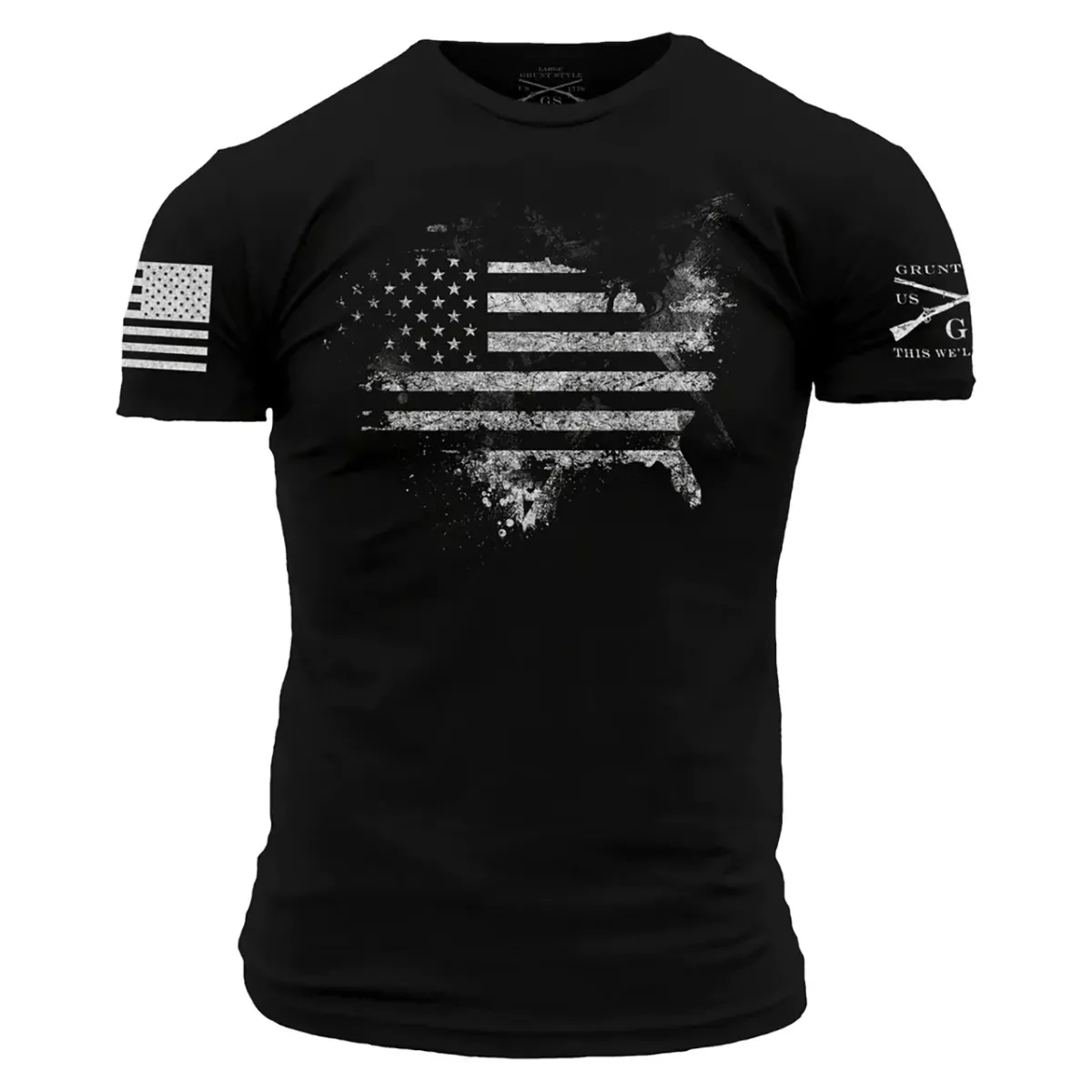 Grunt Style Men's American Acid Graphic S/S Tee