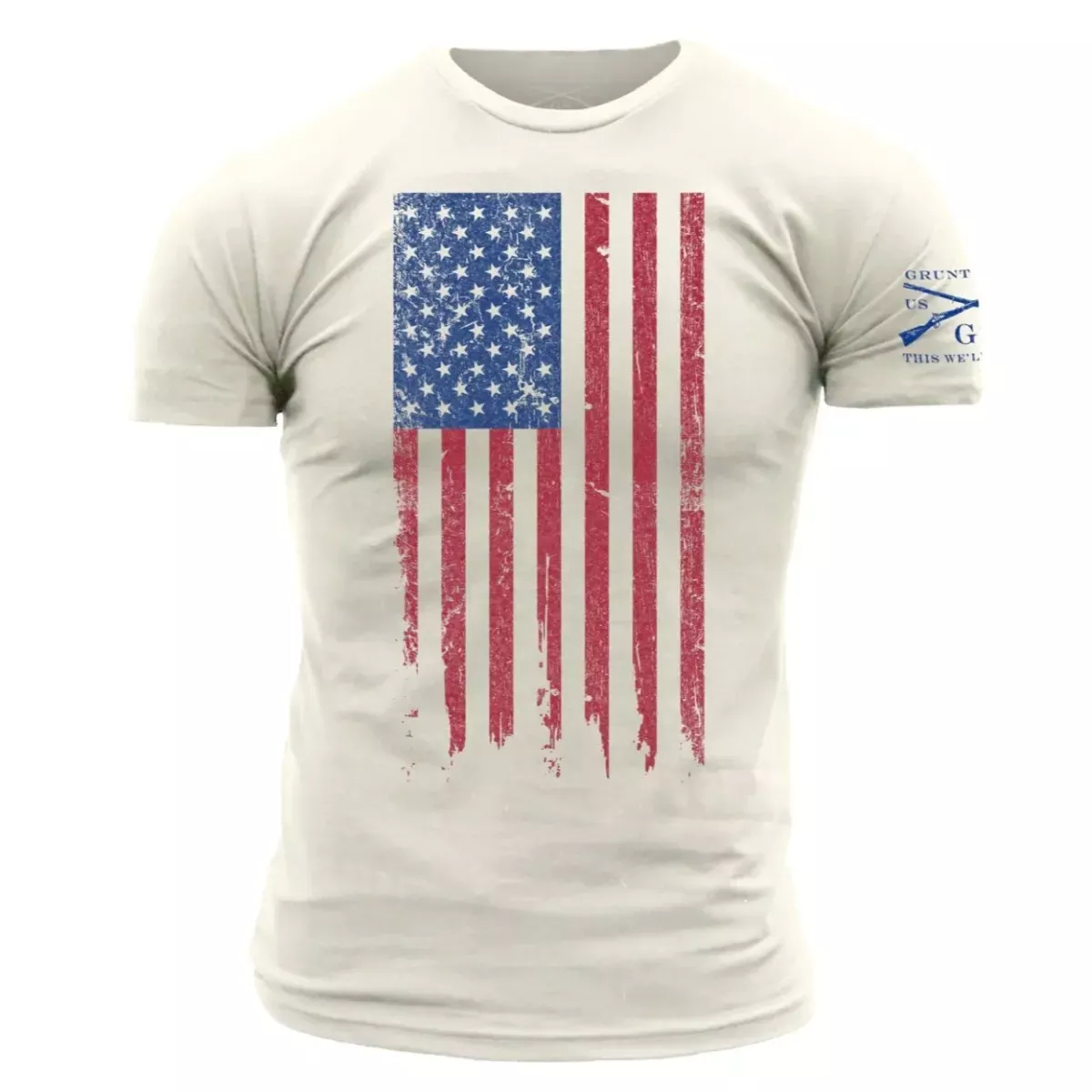 Grunt Style Men's Full Color Flag S/S Tee