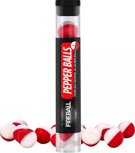Guard Dog 6-pepper Balls In – Plastic Tube