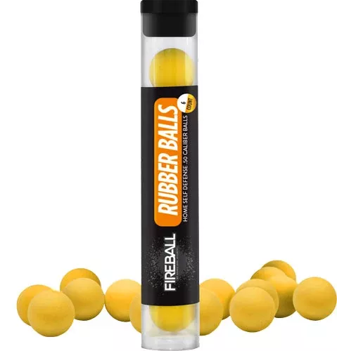 Guard Dog 6-rubber Balls In – Plastic Tube