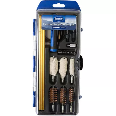 Gunmaster GMSGHY Universal Hybrid Shotgun Cleaning Kit Black, 21 Pack