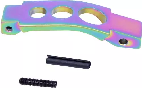 Guntec Ar15 Enhanced Trigger – Guard Rainbow Pvd Coated