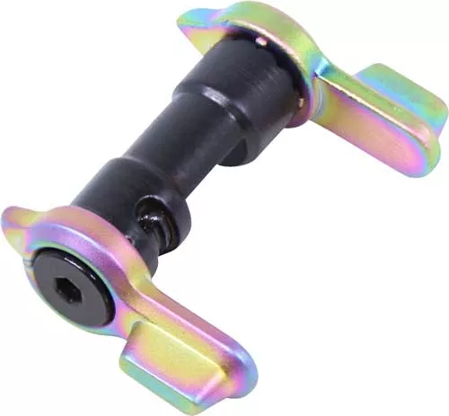 Guntec Ar15 Multi Degree Short – Throw Ambi Safety Rainbow Pvd