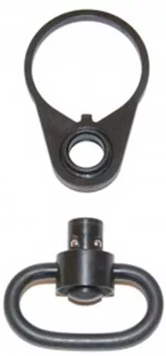 Guntec Qd Single Point Sling – Adapter W/qd Swivel Black