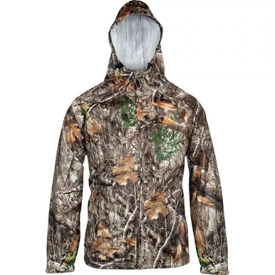 Habit RS1024F20R8122X922 Packable Rain Jacket, Realtree Edge Camo, 2X