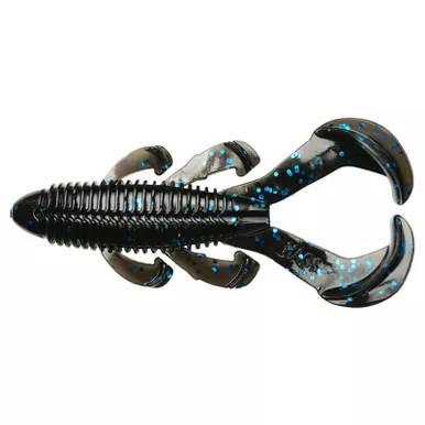 Hag's Baits Cheat Code Craw 4" Black Blue