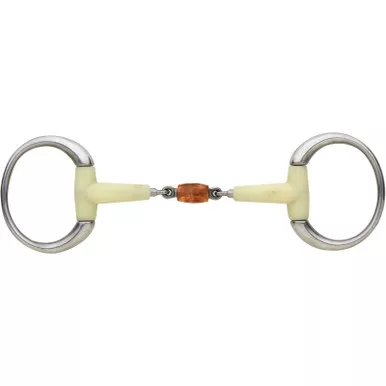 HAPPY MOUTH Contour Double Jointed Copper Roller Round Eggbutt (469594SS)