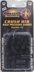 Harvester Sabot Only 50cal For – 45cal Bullets 50pk Crushed Rib