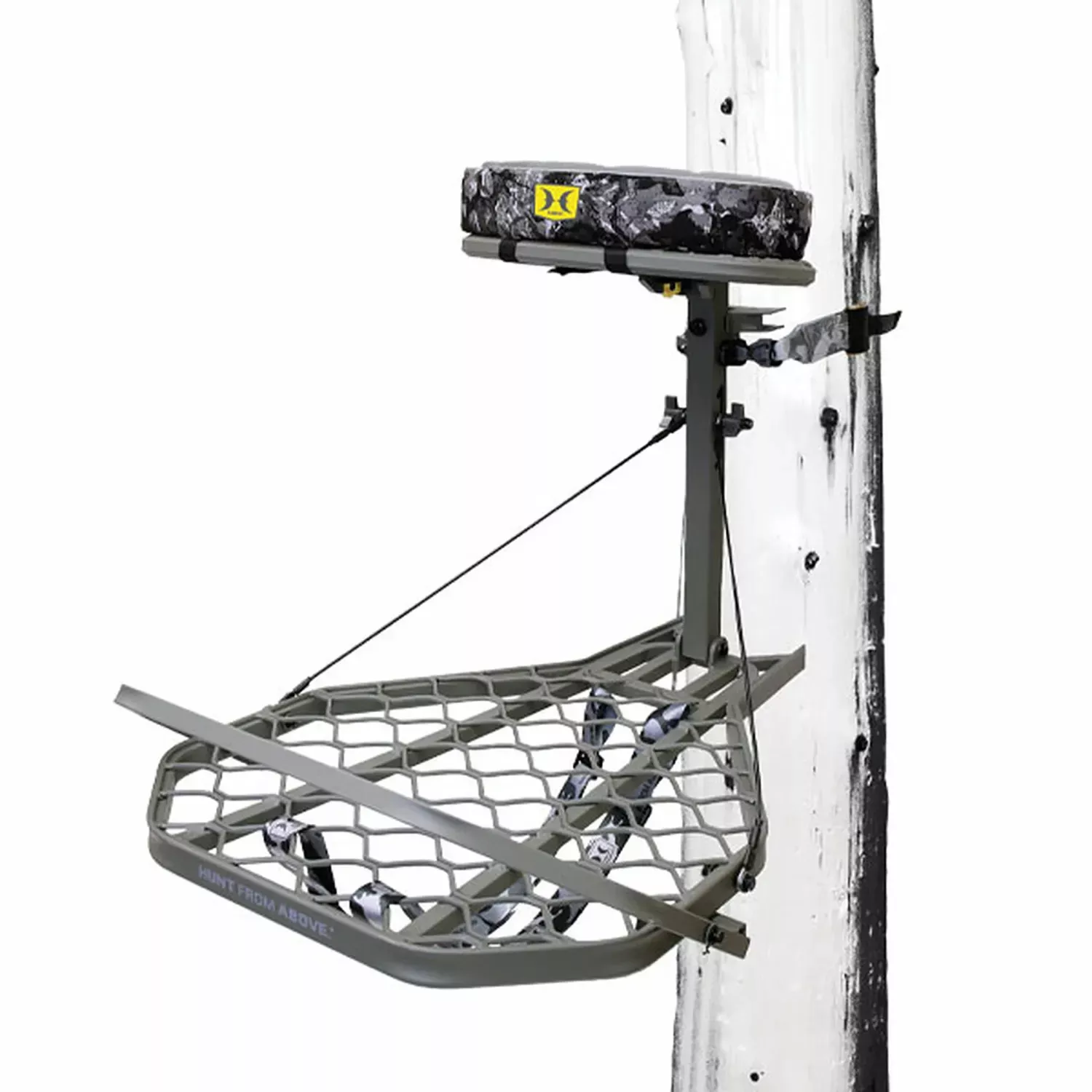 Hawk Helium Pro Hang-On Gray Powder-Coating Aluminum 24″ W x 30″ D