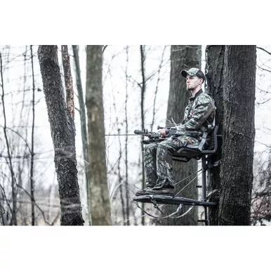 Hawk Treestands HWK-HF2002 Cruzr Hang On Stand, Black