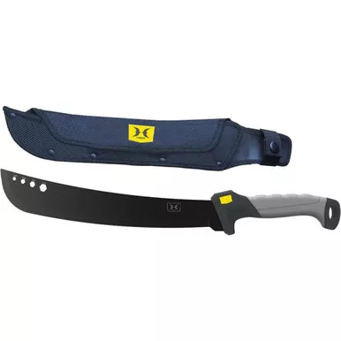 Hawk Treestands HWK-MACH Machete 15 Inches, with Sheath, Black