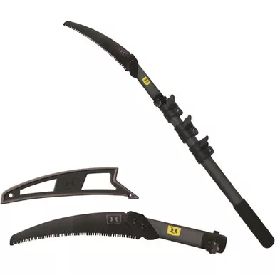 Hawk Treestands HWK-ULPS10 Helium Adjustable 10 Pole Saw 10 Foot, Grey