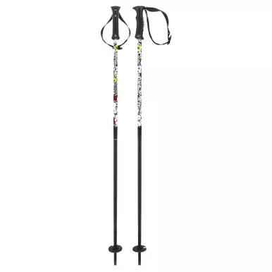 HEAD Junior Monster Team Black/White Ski Poles (381625)