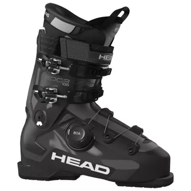 HEAD Men's Edge 100 HV BOA Black/White Ski Boot (605335)