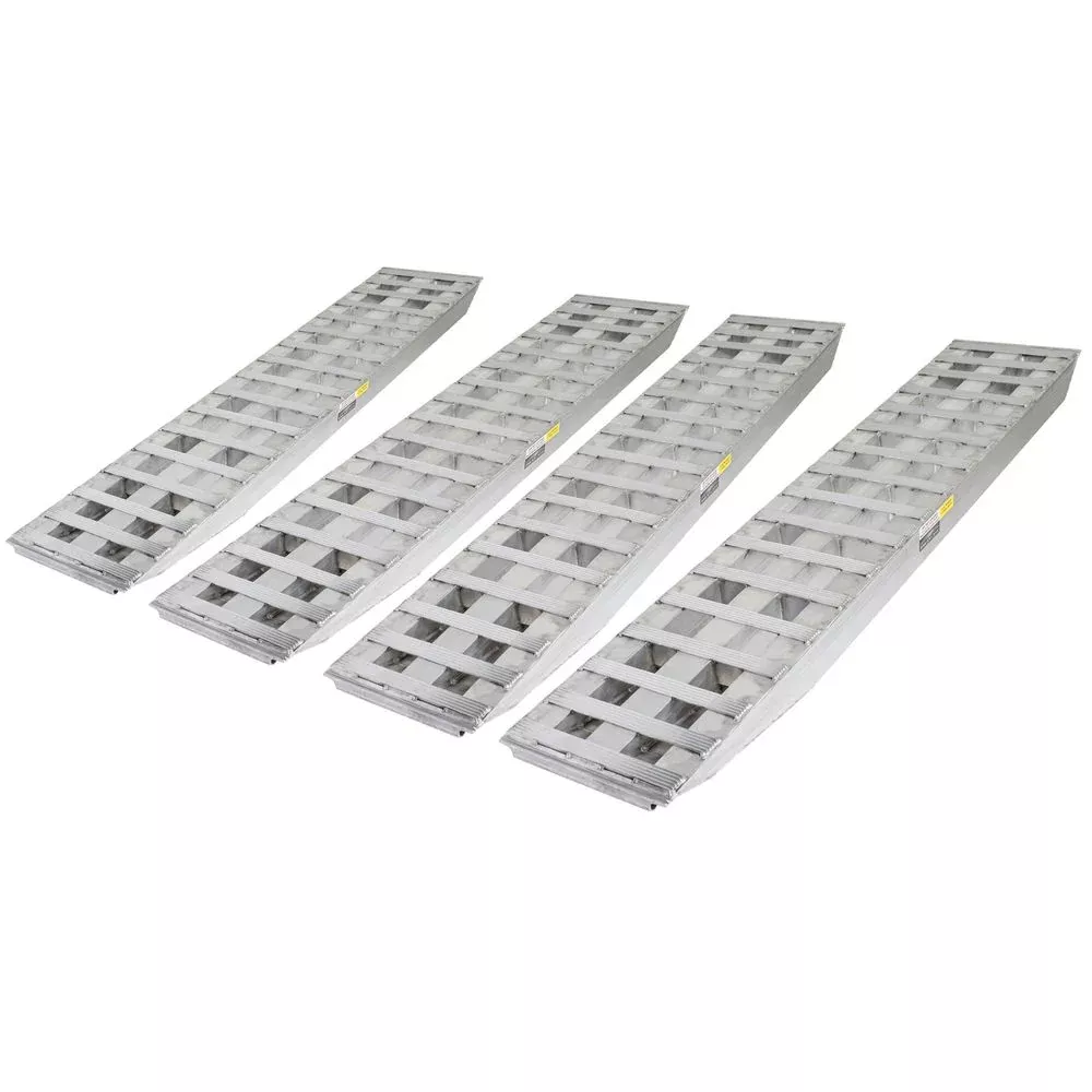 Heavy Duty Ramps Flatbed Trailer Ramp Kit | Model 23-18-192-FLAT-BED-Kit | Size 16′ L x 18″ W | Horsepower 23 HP | For Trucks