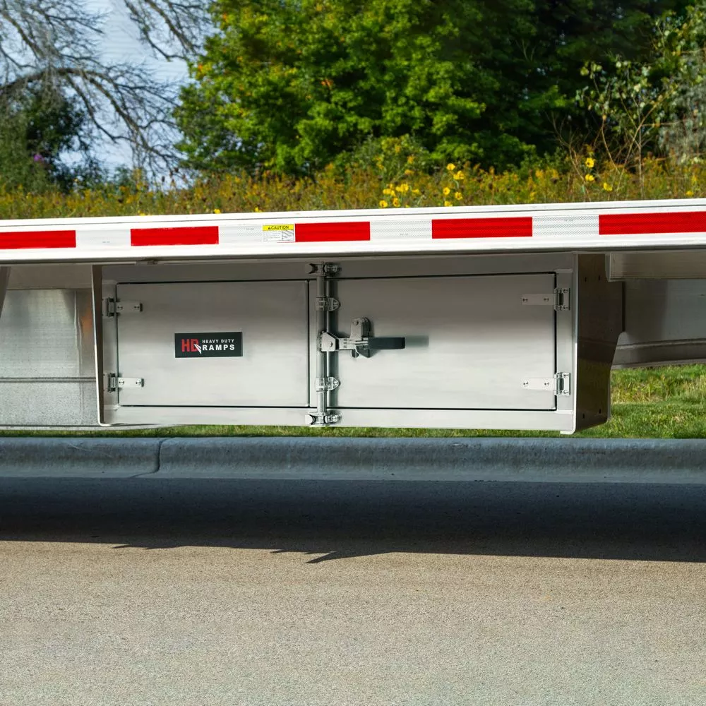 Heavy Duty Ramps Underbody Trailer Tool Cabinet | Model TC-182460 | Size 60″ W x 24″ D x 18″ H | Capacity 400 lb | Horsepower 23 HP | For Flatbed, Step-Deck & Dump Truck Trailers