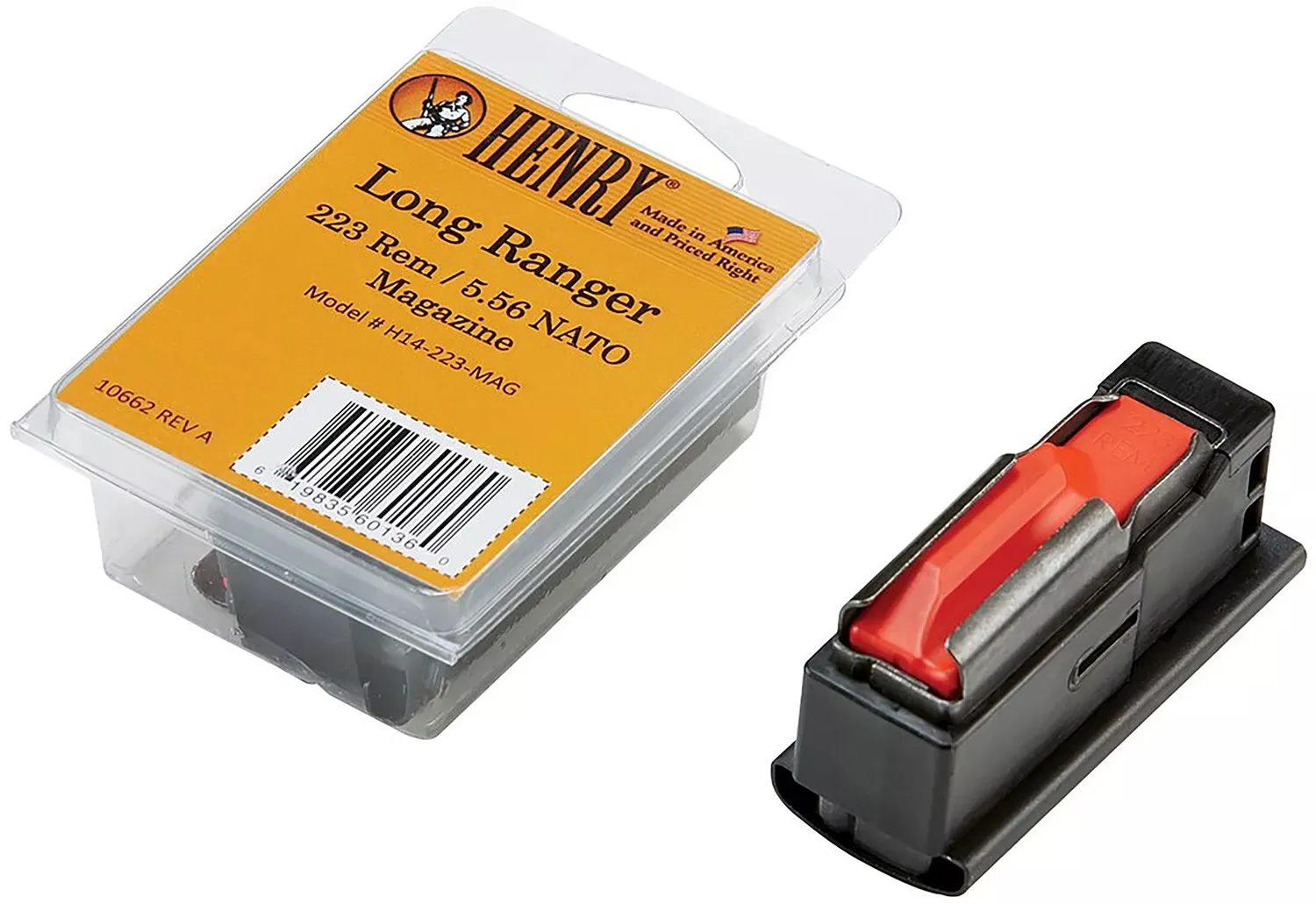 Henry OEM Blued Detachable 5rd 223 Rem for Henry Long Ranger