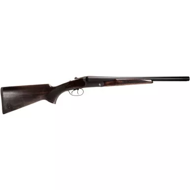 Heritage Mfg BL2018BK Badlander 20 Gauge Break Open 2rd 18.50" Black Chrome Side By Side Barrel & Receiver, Fixed Turkish Walnut Stock