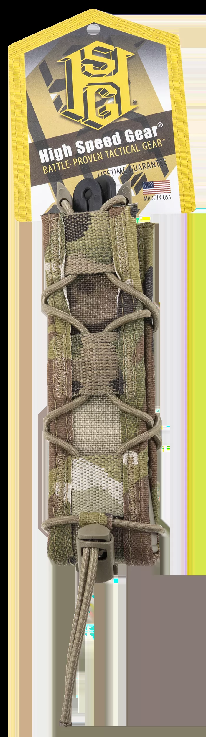 High Speed Gear TACO Extended Mag Pouch Single/Nylon MultiCam & MOLLE Mount