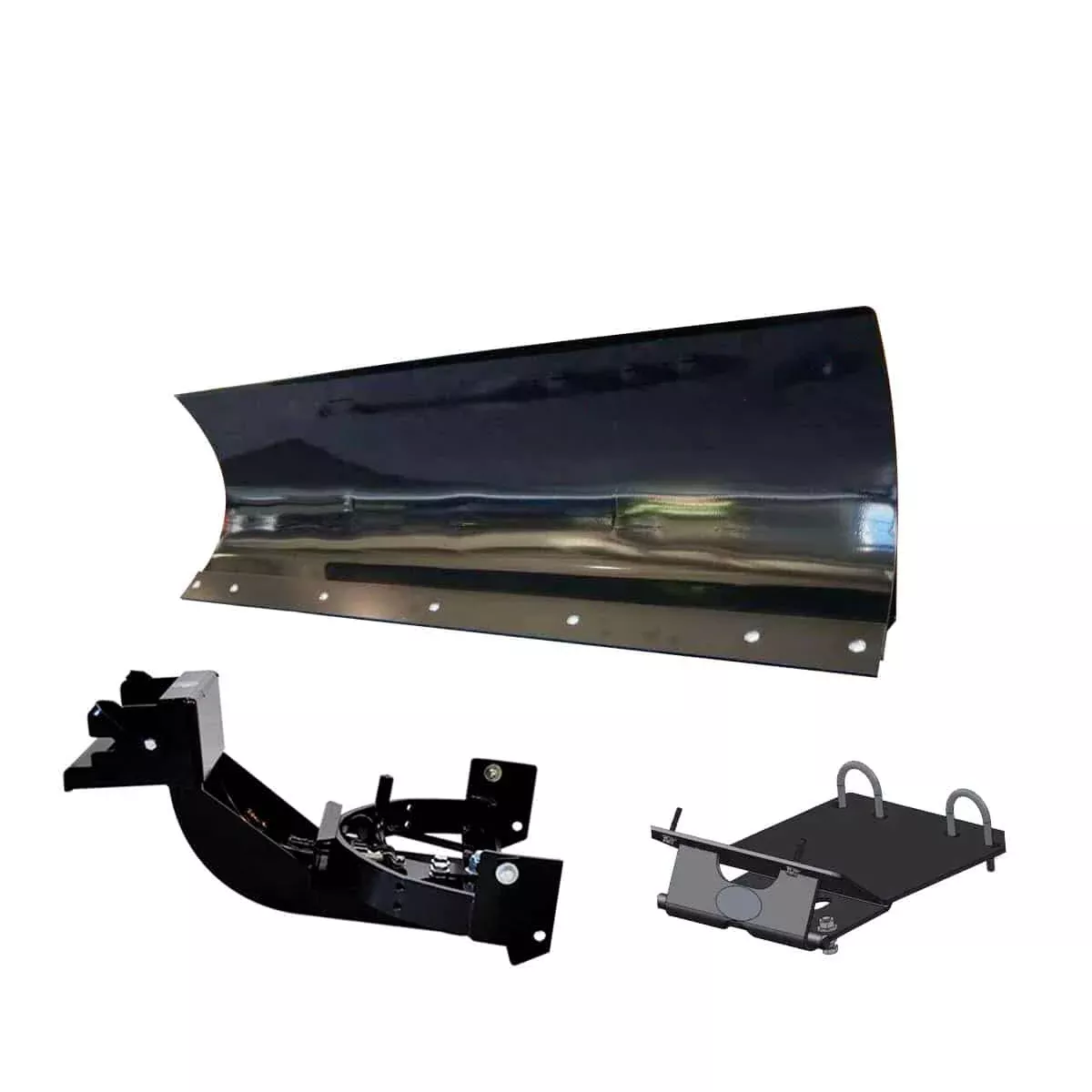 HitchDoc Outdoor | Eagle Snow Plow System | Width 50″ | Steel Mid-Mount Complete Plow System | 400 Arctic Cat (2×4/4×4/TBX/TRV) (1996-2014) | Horsepower 20 To 35 HP | For ATV