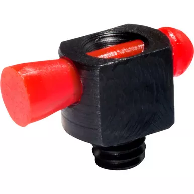 Hiviz BD1008 Spark II Shotgun Sight Threaded Front Bead, Red