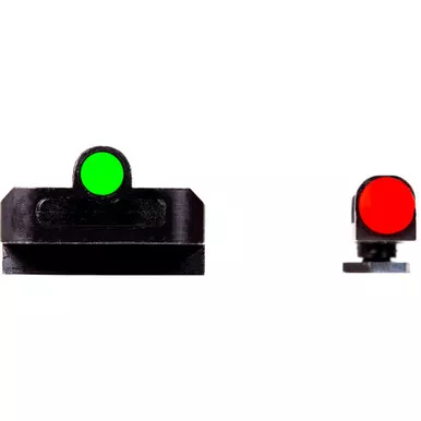 Hiviz GLFD21 FASTDOT H3 Handgun Sight, Glock 9mm/40 S&W/357 Sig,Red/Green