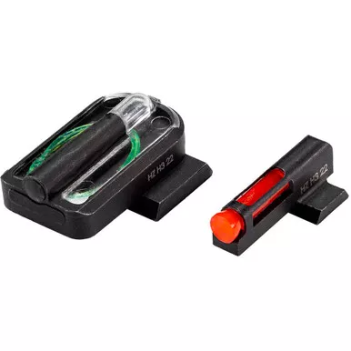 Hiviz MPFD21 FASTDOT H3 Handgun Sight S&W M&P/Shield/Shield Plus Red/Green, Red