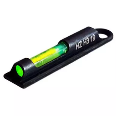 Hiviz PMN301 CompSight LiteWave H3 Tritium Shotgun Sight Green Litepipe, Black