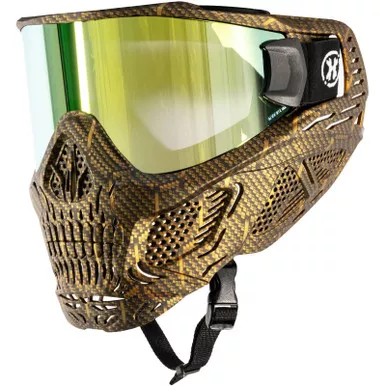 HK ARMY HSTL Skull Machine Gold Goggle (77100379)