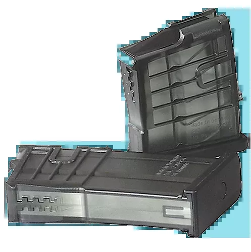 Hk Magazine Mr762 7.62x51 20rd - Translucent Smoke Polymer