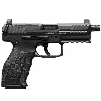 HK VP9 Tactical Optics Ready 9mm, 4.7" TB, Night Sights, Black, 17rd