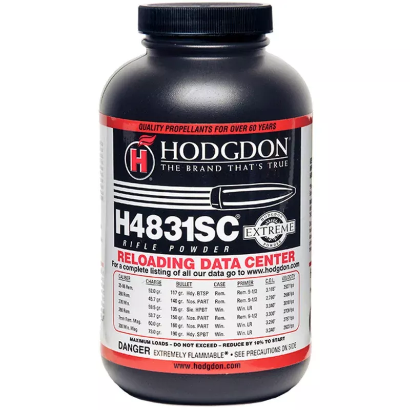 Hodgdon 4831SC Powder 1 lb. Extreme Rifle HAZMAT