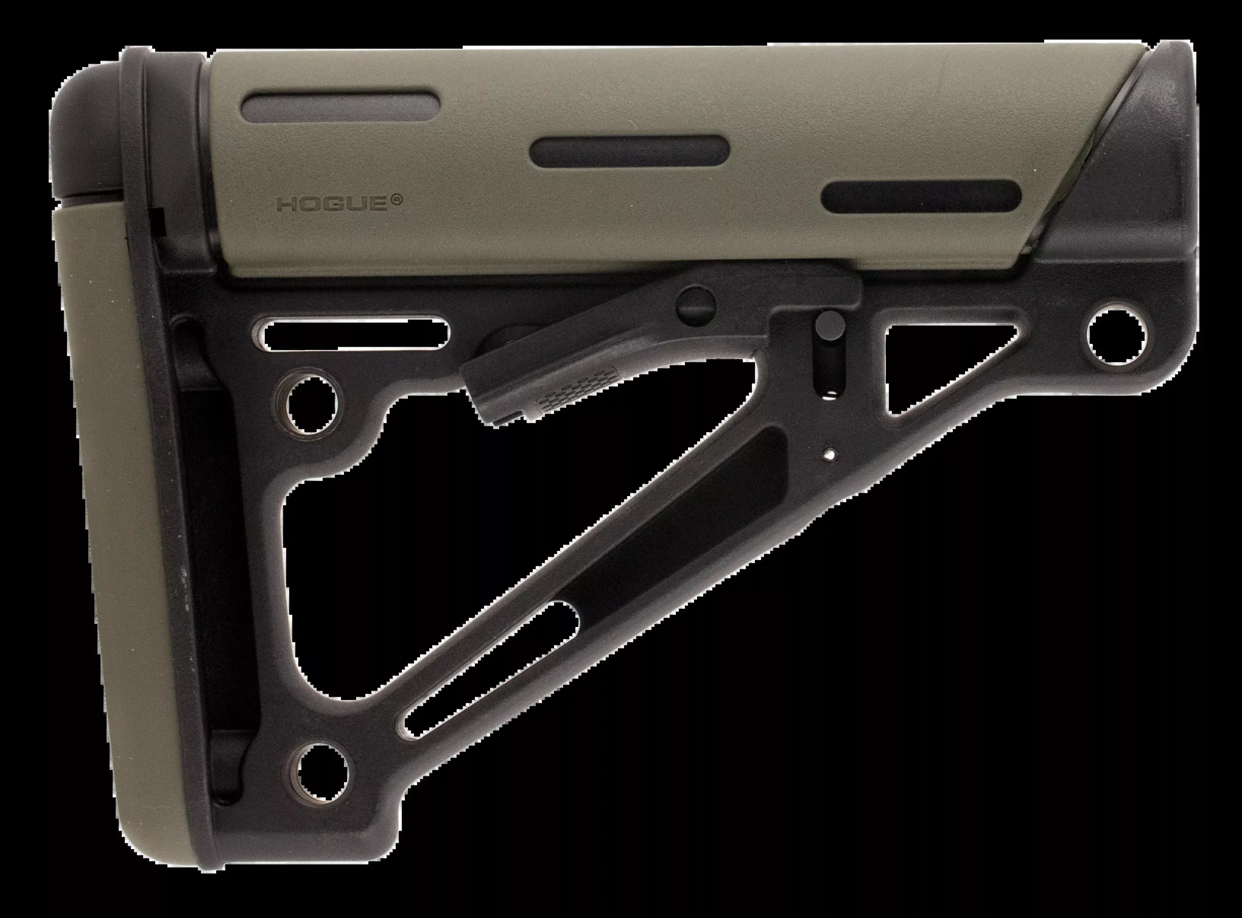 Hogue Ar-15 Collapsible Stock – Od Green Rubber Commercial