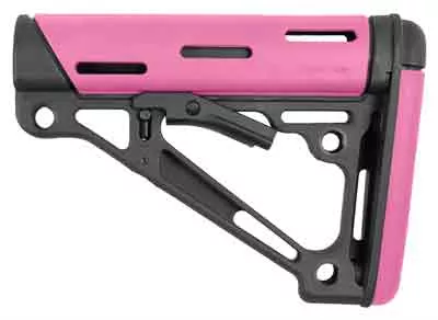 Hogue Ar-15 Collapsible Stock – Pink Rubber Mil-spec