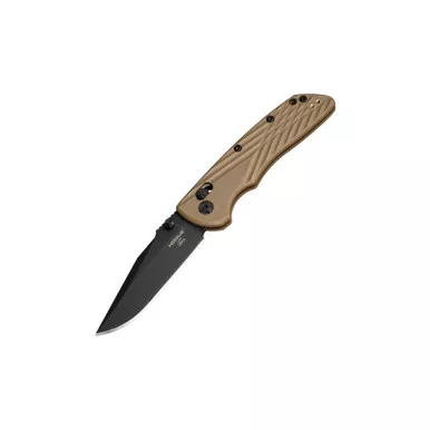 Hogue Deka Manual Folder 3.25" Clip Point Blade Black/FDE