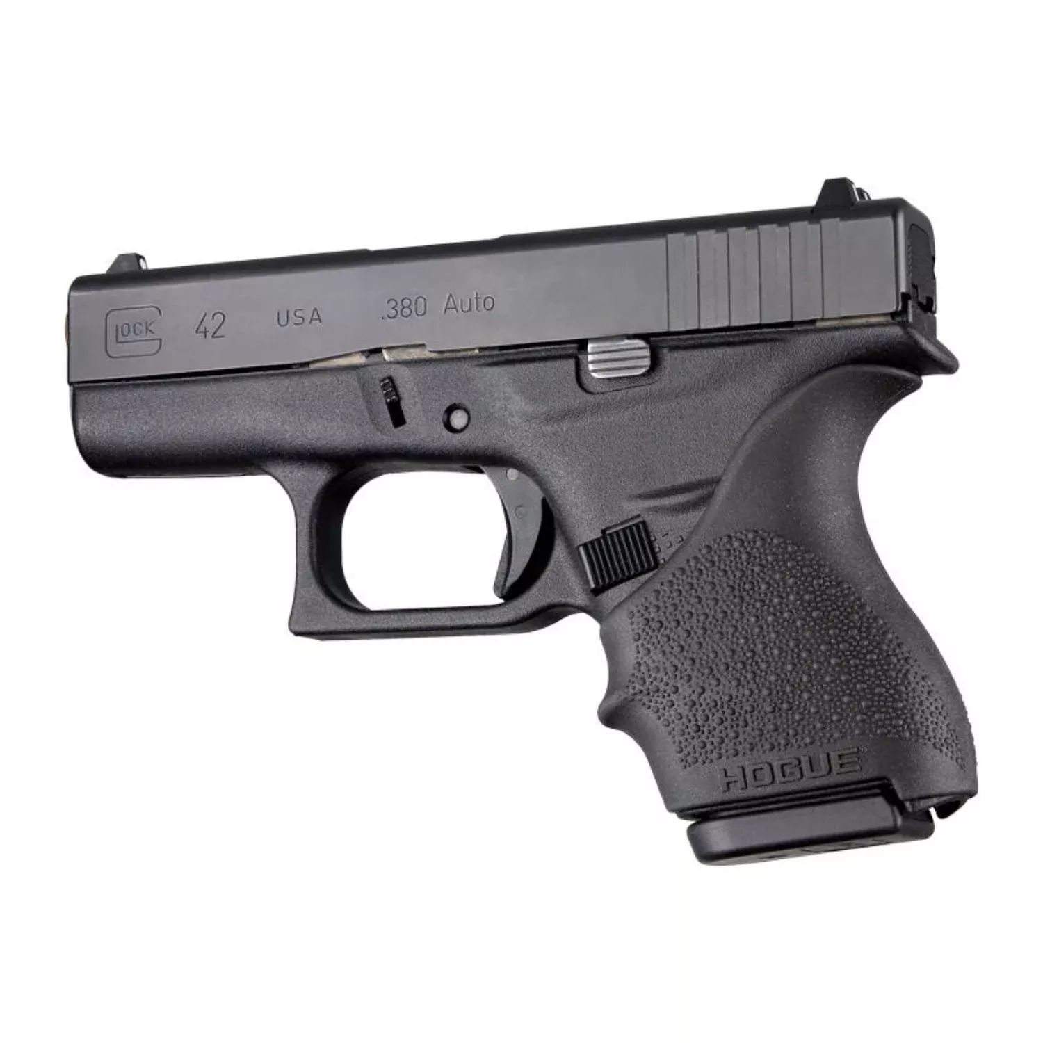 Hogue Handall Beavertail Grip Sleeve Black Glock 42/43