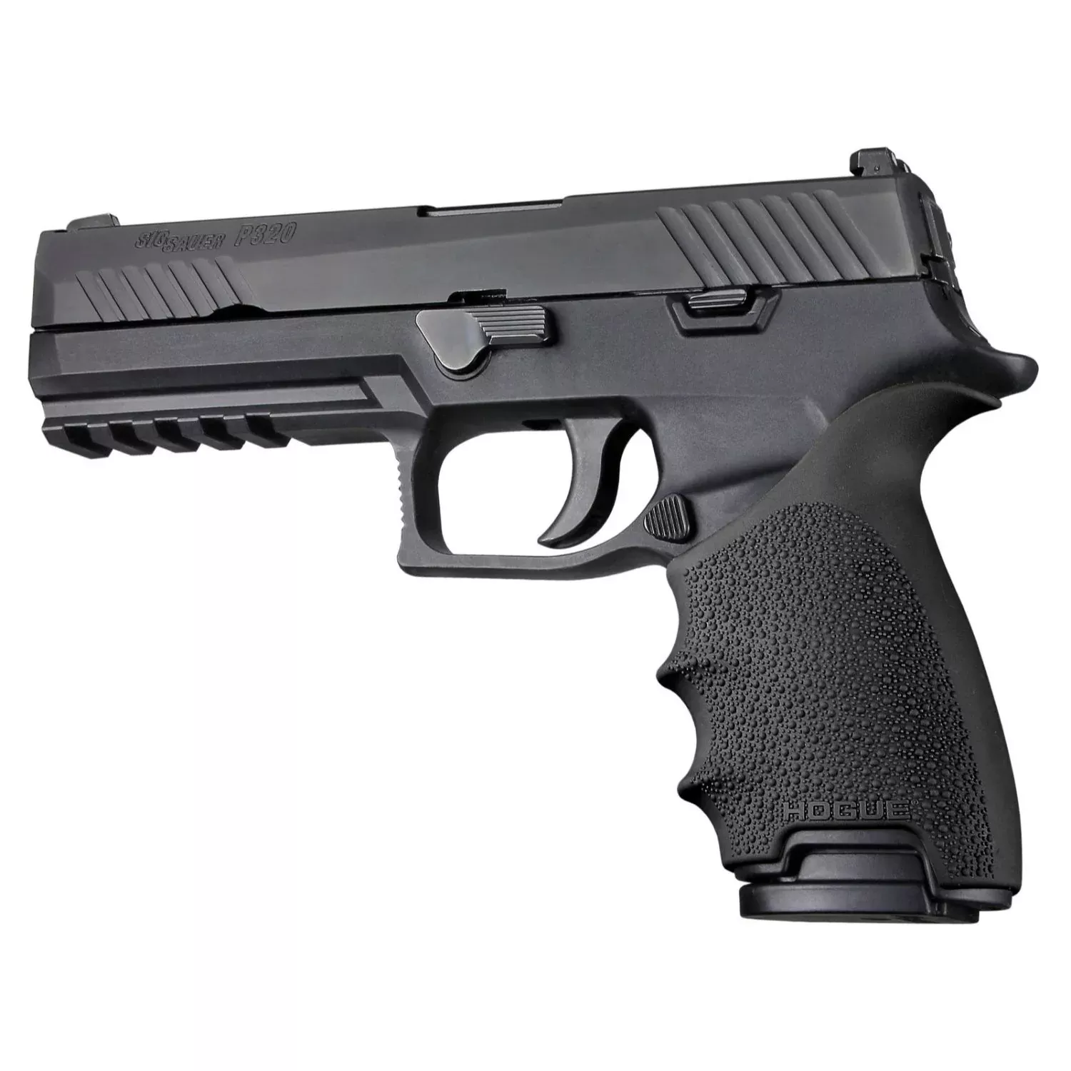Hogue Handall Beavertail Grip Sleeve Black Sig Sauer P320