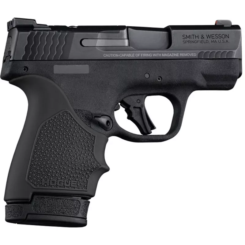 Hogue HandAll Beavertail Grip Sleeve S&W M&P 9 Shield Plus Black