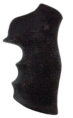 Hogue Monogrip Finger Grooves Black Rubber Ruger GP100/Super Redhawk