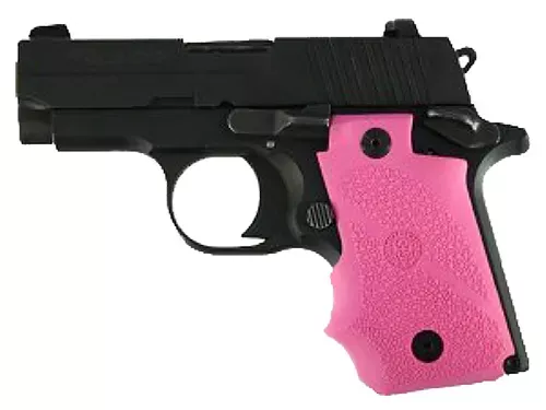 Hogue Rubber Grip Pink Finger Grooves Sig P238