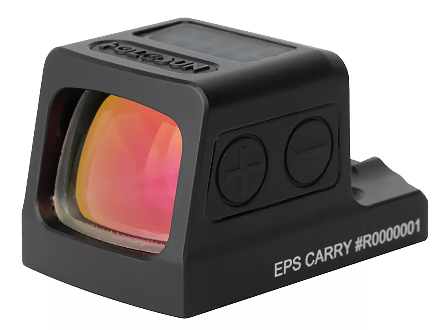 Holosun EPS Carry Red MRS Black Anodized 0.58 x 0.77 2 MOA Red Dot/32 MOA Red Circle