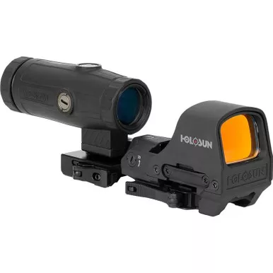 HOLOSUN HS510c Reflex Red Dot Sight with HM3X 3X Magnifier Combo Set (HE510C-GR/HM3X)