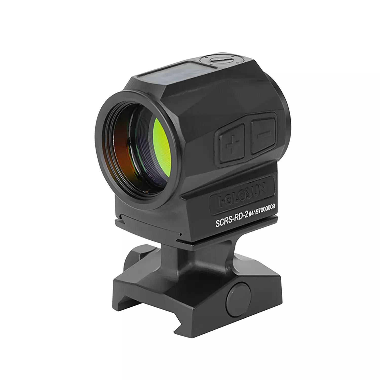 Holosun SCRS RD 2 Black Anodized 1 x 20MM 2 MOA Red Dot