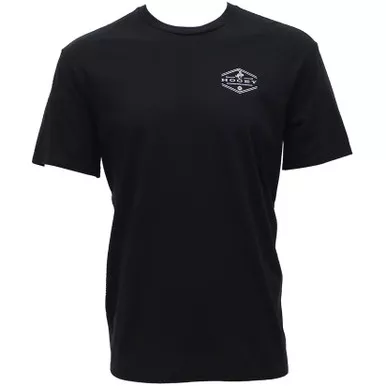 HOOEY Men's Mountains Black T-Shirt (HT1655BK)