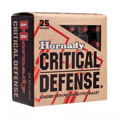 Hornady 5.7X28mm 40 gr FTX Critical Defense 25 Rounds