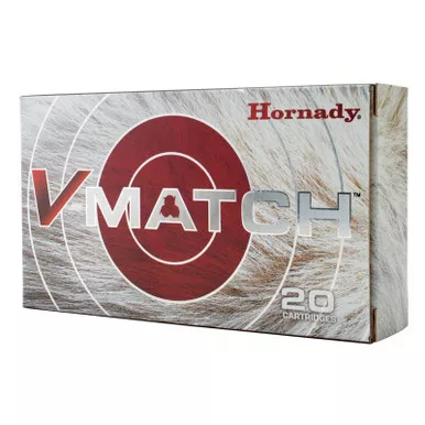 Hornady 6mm Creedmoor 80 gr ELD-VT V-Match 20 Rounds