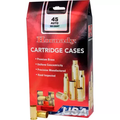 Hornady 86162 Rifle Cartridge Cases 22 ARC, Brass